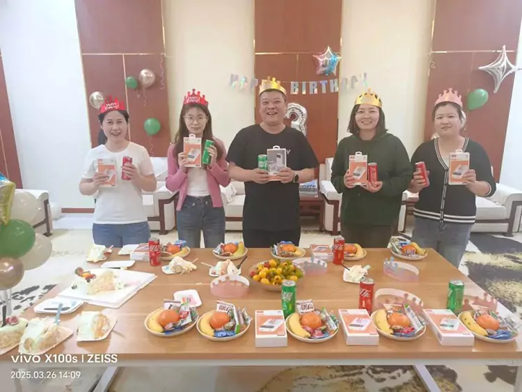 溫暖相聚 歡樂共享,匯玨科技集團3月員工集體生日會