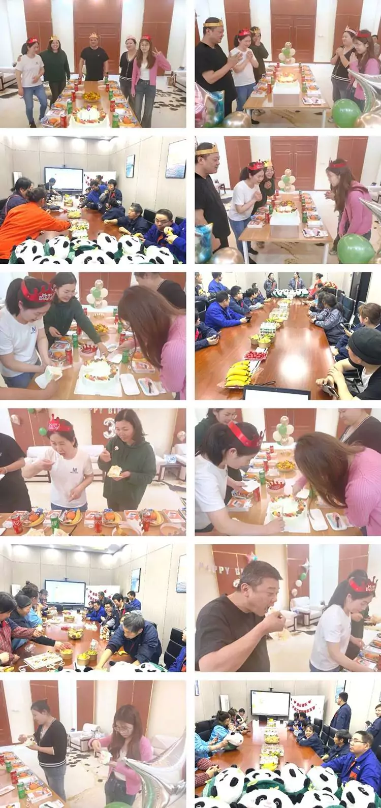 溫暖相聚 歡樂共享,匯玨科技集團3月員工集體生日會
